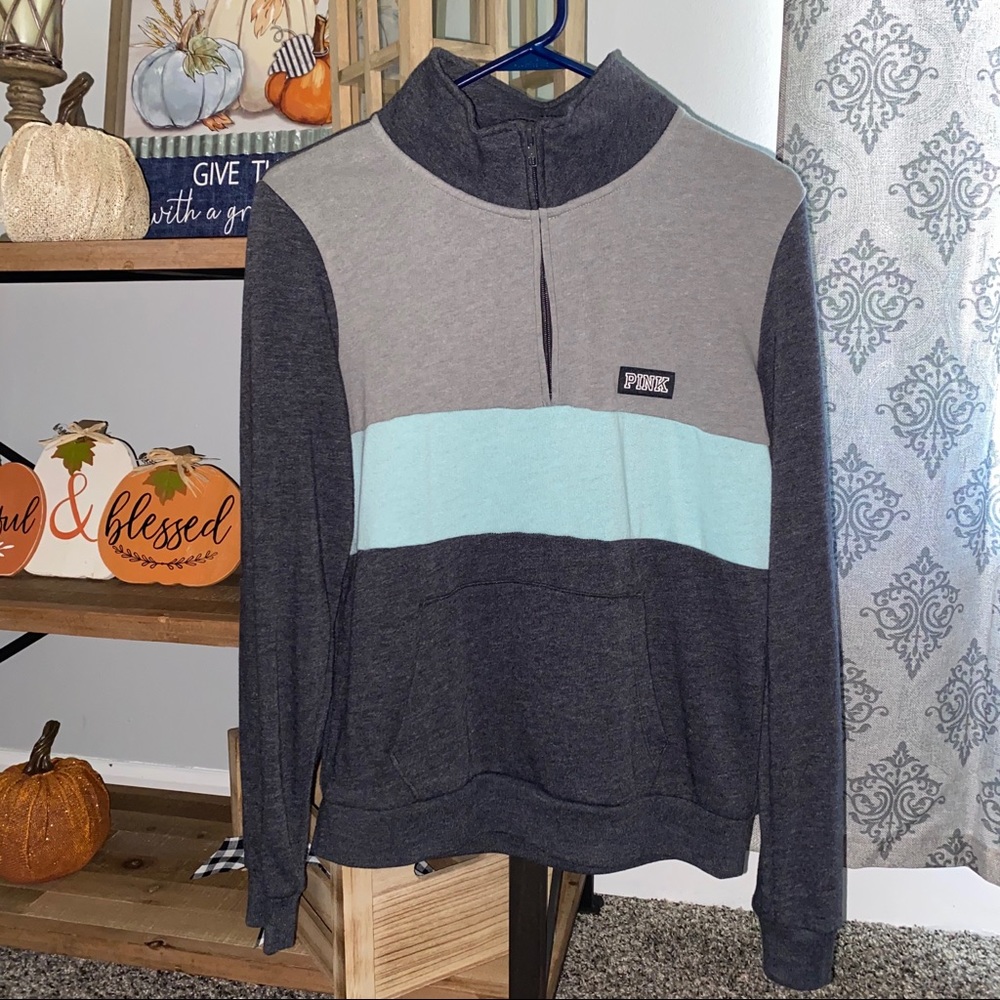 PINK half zip pullover - Picture 3 of 7